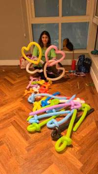 Esculturaas de Balão em Festa Infantil | Agita Morango