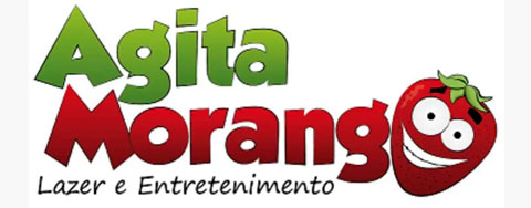 Logotipo Dois da Agita Morango