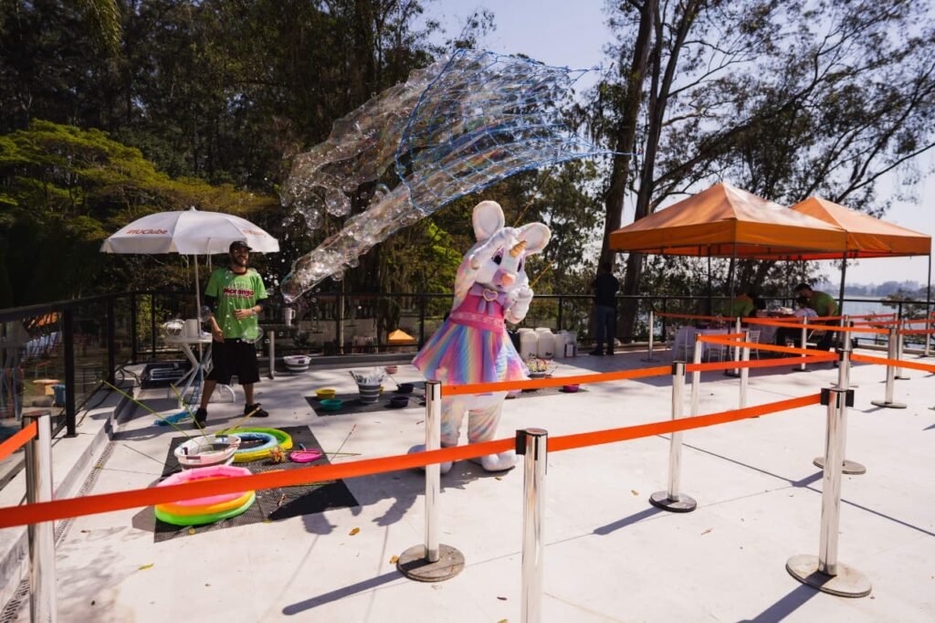 Bolha de Sabão Gigante em São Paulo
