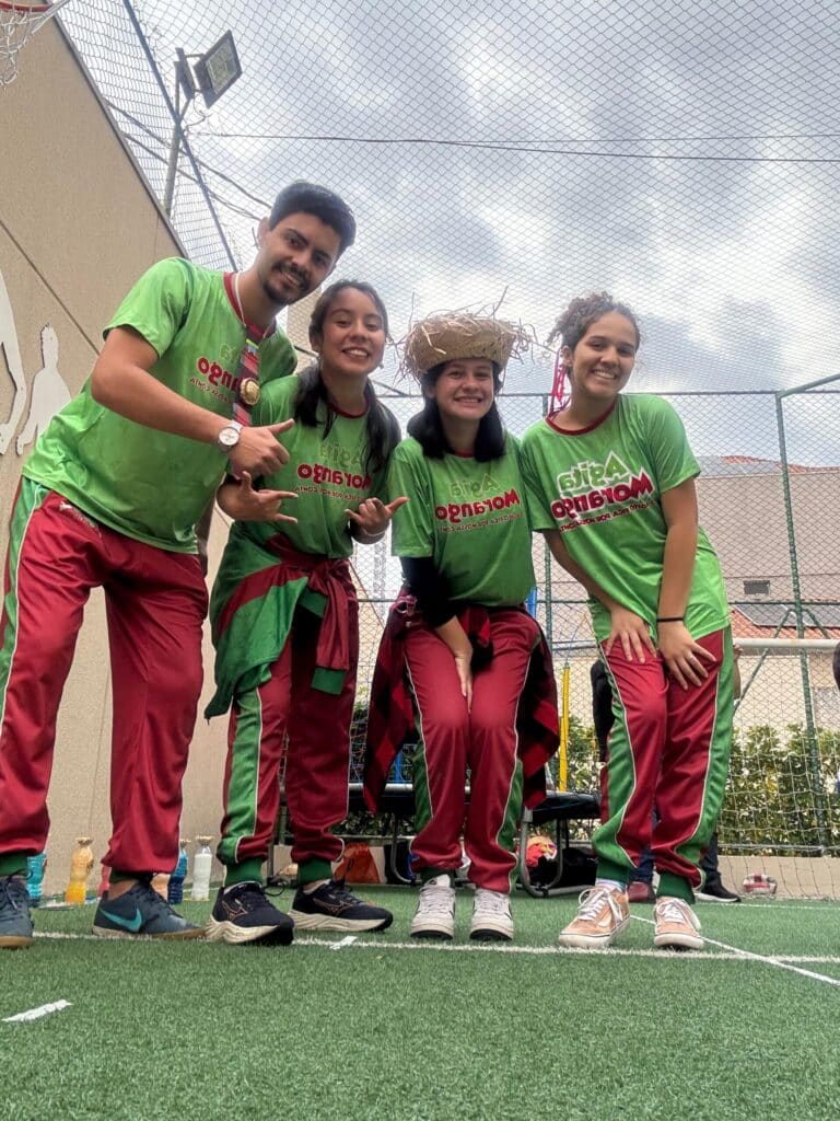 Recreação festa junina em São Paulo, atividades infantis premium da Agita Morango